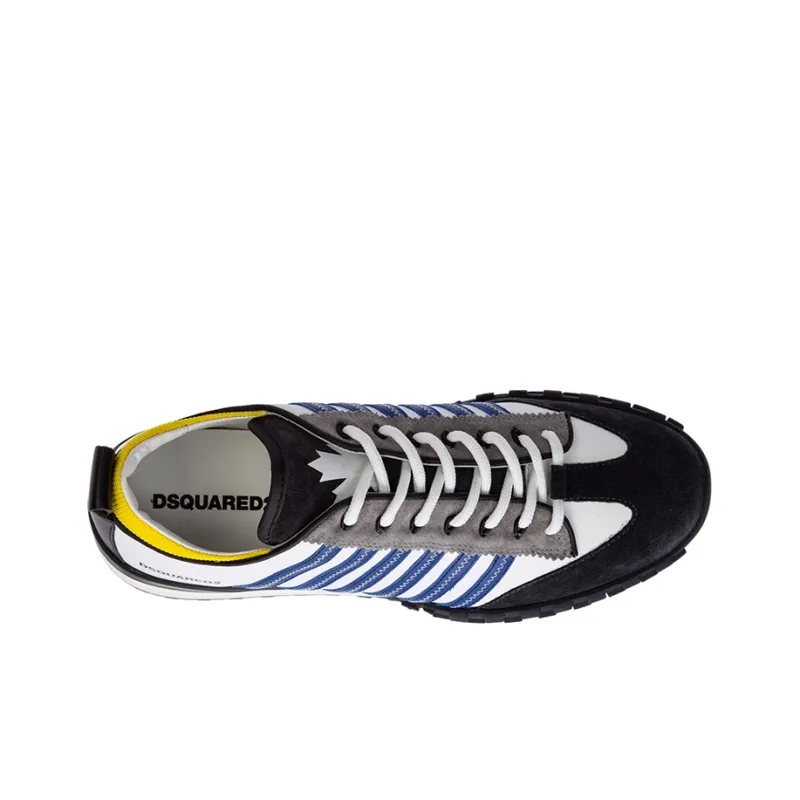 DSQUARED2 Jagged Stripe Low-top Sneakers-3