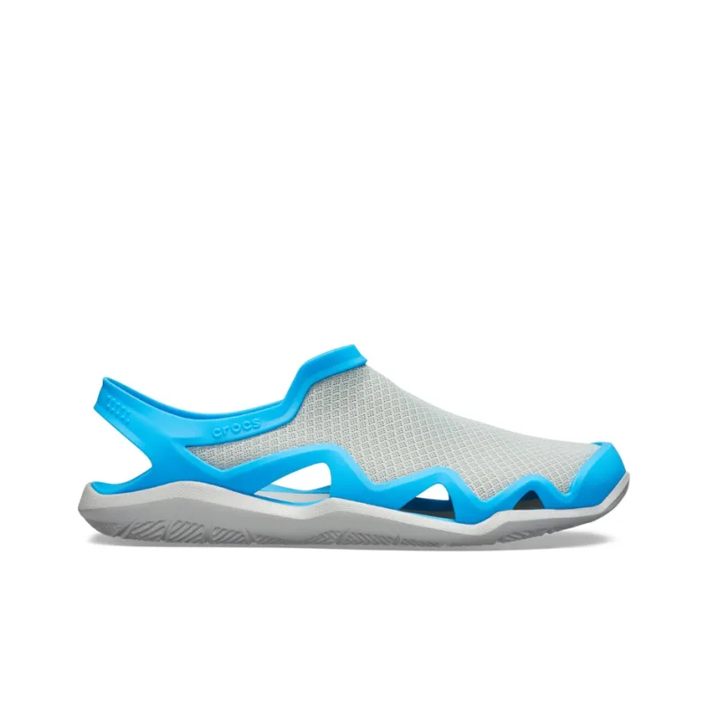 Crocs Swiftwater Mesh Wave Sandals 'Grey Blue'-1