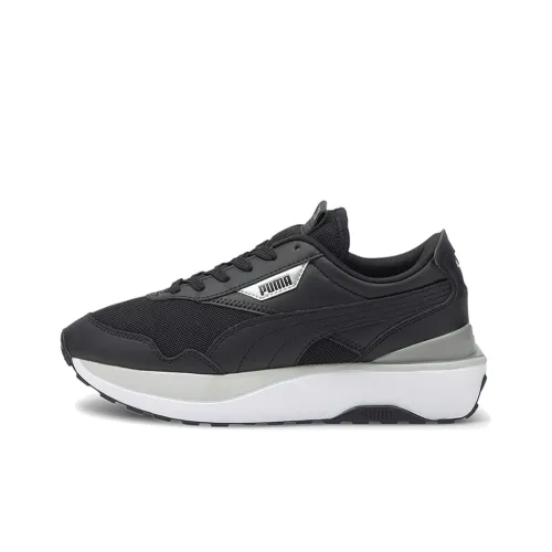 PUMA Cruise Rider Trainer Running Shoes Women's Low-Top Black/White/Grey