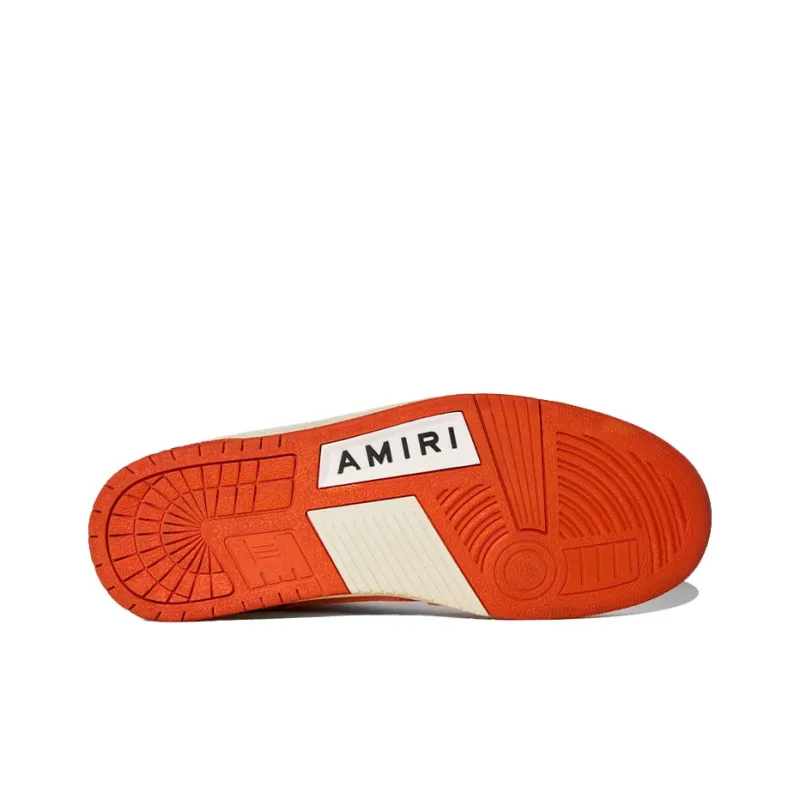 AMIRI Skel Top Hi Bandana White Orange-4