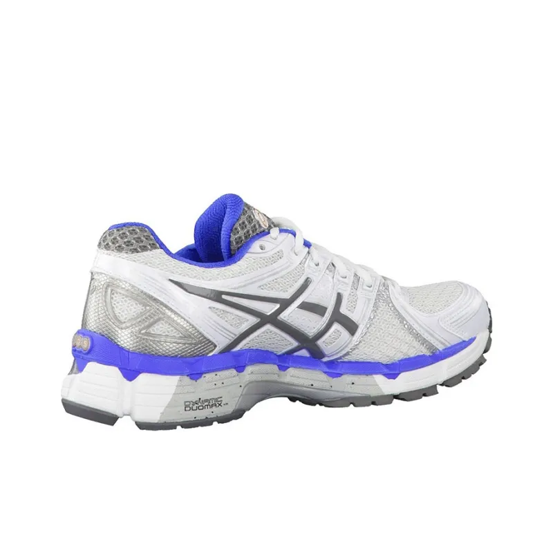 Asics Gel-Kayano 19 Low-Top Running Shoes Women's White Blue-1
