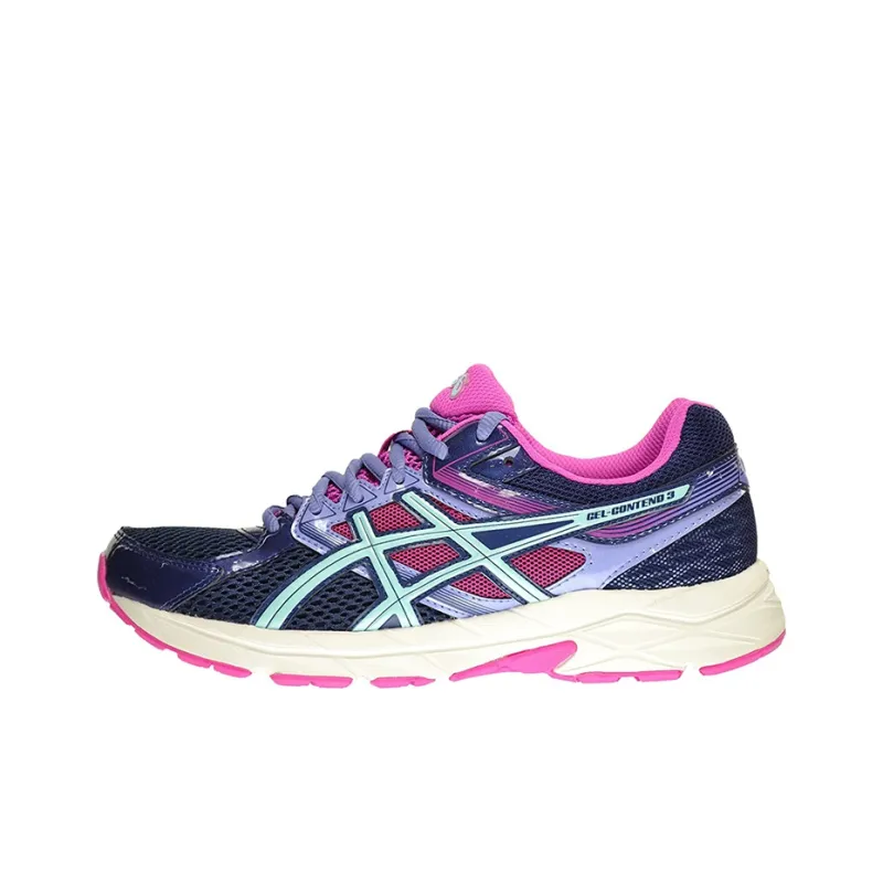 Asics Gel-Contend 3 Running Shoes Women's Low-Top Blue/Pink-0