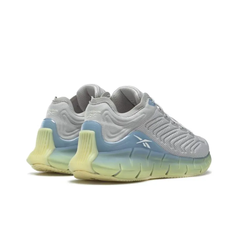 Reebok Zig Kinetica Lemon Glow Fluid Blue Women's-3