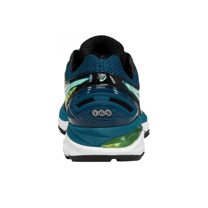 Asics GT-2000 4 Anti-Slip And Wear-Resistant Breathable Low-Top Running Shoes Women's Black Blue D Width-2