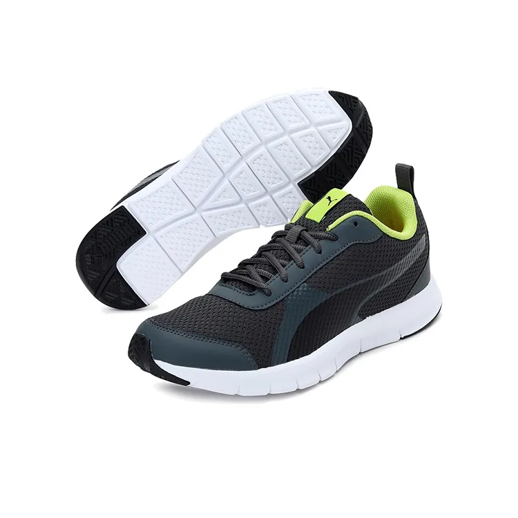 PUMA Whisk Whisk Idp Low-Top Running Shoes Men's Gray Black White-4