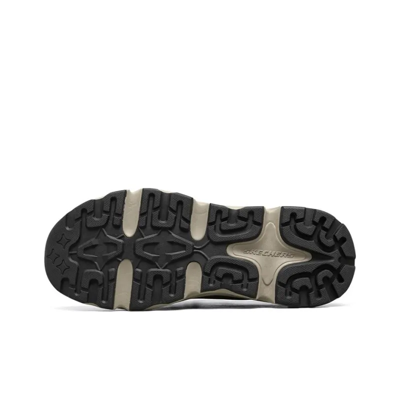 Skechers Delmont Cushioning Anti Slip And Wear Resistant Low Top Running Shoes Men's Sand-4