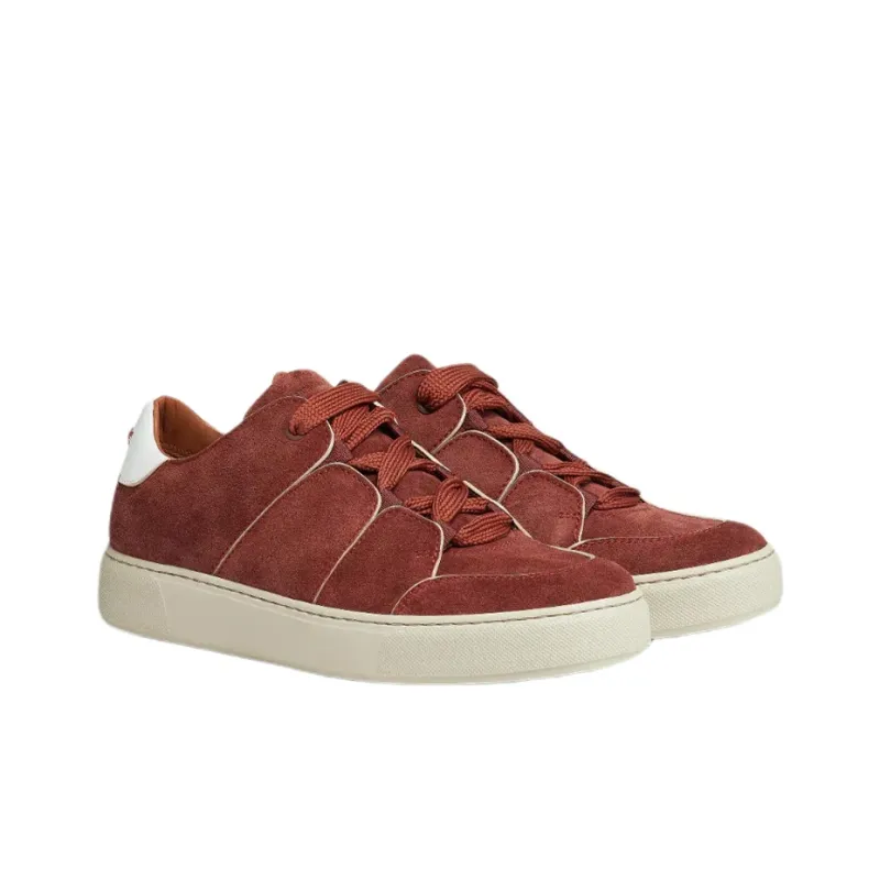 Zegna Tiziano Stylish Skateboarding Shoes Men's Red-1