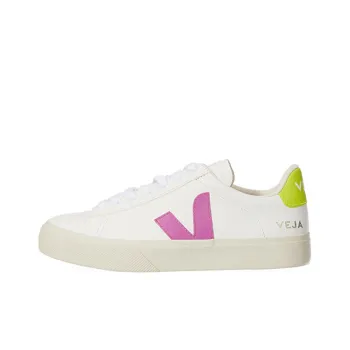 VEJA Campo Skateboard Shoes Women's Low-Top White/Green/Purple