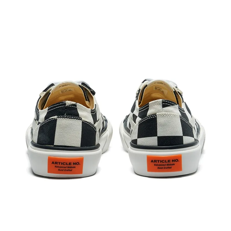 ARTICLE NO. Skateboard Shoes Unisex Low Top Black/White-4