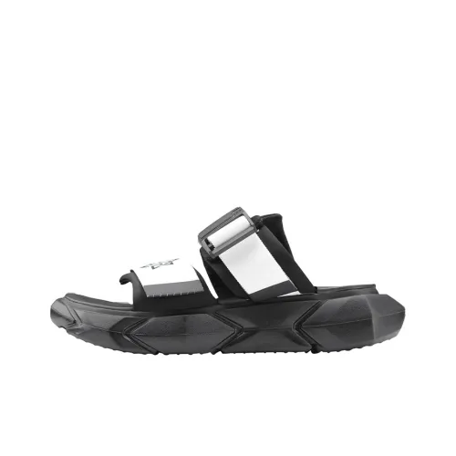 NORVINCY Slide Slippers Unisex Black/White