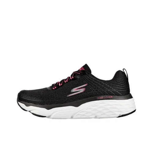 Skechers Max Cushioning Casual Shoes Women's Low-Top Black/Pink