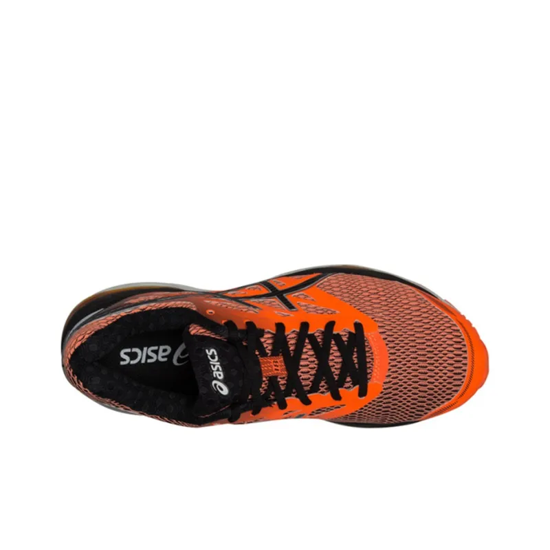 Asics Gel-Cumulus 18 Running Shoes Men Low-Top Orange/Black-2