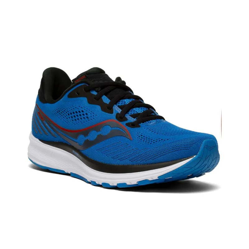 Saucony Ride Yutu 14 Cushioning Anti-Slip And Wear-Resistant Low-Top Running Shoes Men's Blue Black Standard M-2