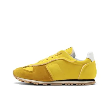 Maison Margiela Anti Slip Wear Resistant Low Top Casual Shoes Men's Yellow