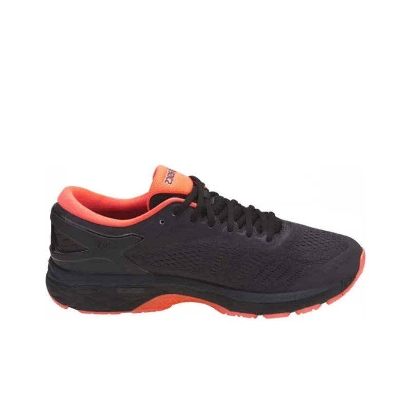 Asics Gel-Kayano 24 Running Shoes Men Low-Top Black/Orange-1