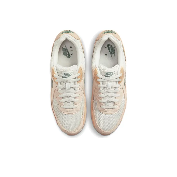 Nike Air Max 90 Light Bone Dutch Green-3