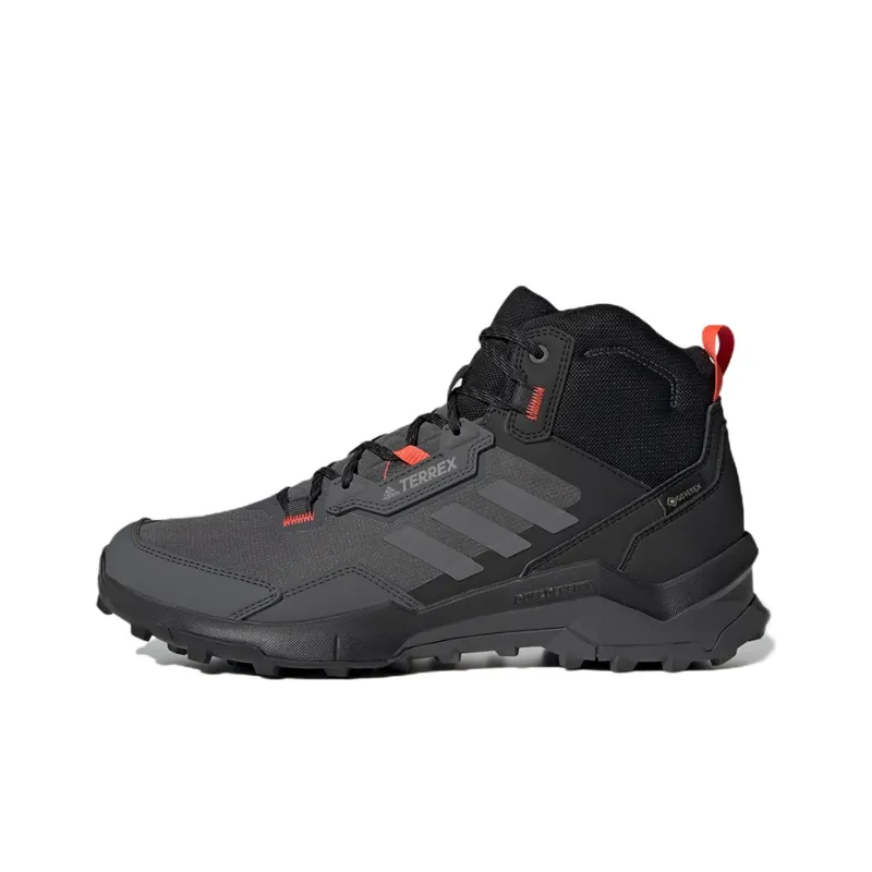 Terrex AX4 Adidas Mid GORE-TEX 'Grey Solar Red'-0