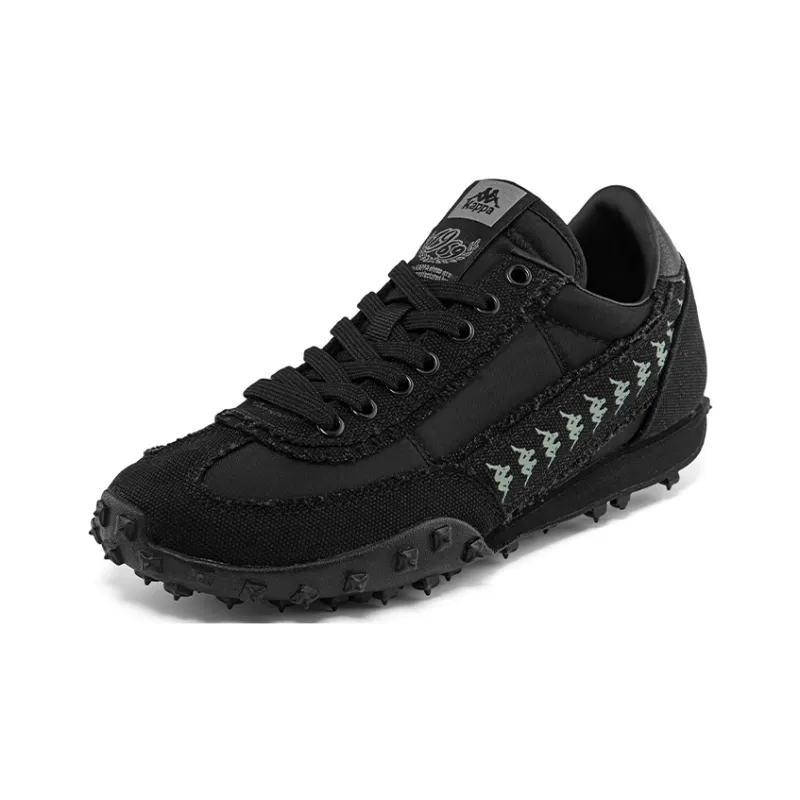 Kappa Coverage Low Top Training Running Shoes Unisex Black Green-1