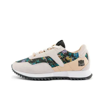Kappa Year Of The Tiger Collection Wear Resistant Coverage Low Top Casual Running Shoes Unisex Black