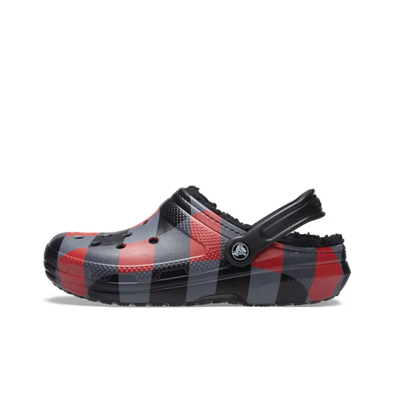 Crocs Classic Clog Clogs Unisex Black Red Gray-0