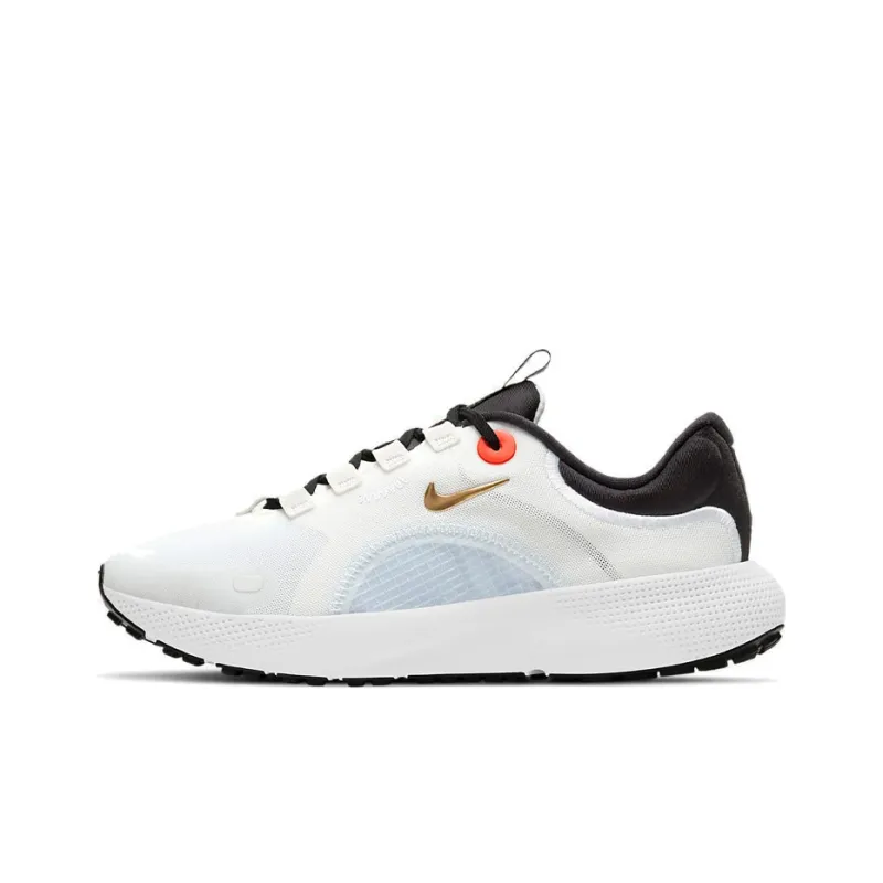 Nike React Escape Run Summit White Black Gold Women's-0