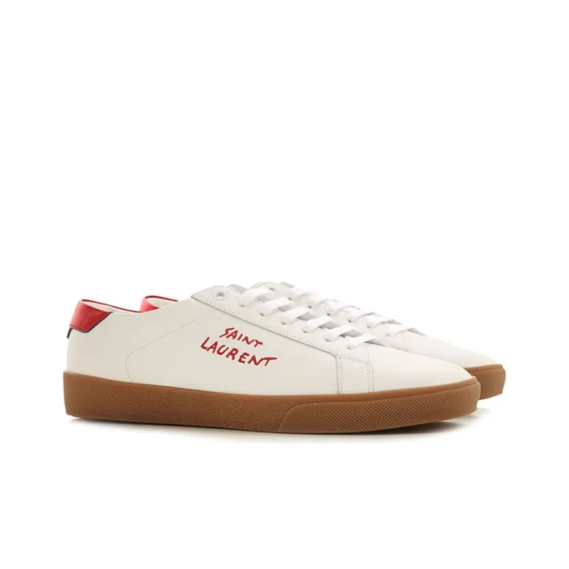 SAINT LAURENT Court Classic SL/06 Metallic Red-2