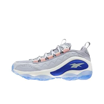 Reebok Dmx Run 10 Non Slip Wear resistant Sports Gray Blue Women's