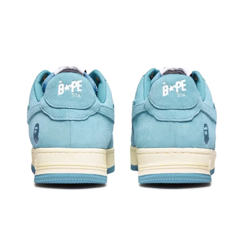 BAPE A BATHING APE Bape Sta Blue Suede-4