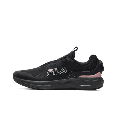 FILA LYNX BOA Running Shoes Women's Low-Top Black/Pink