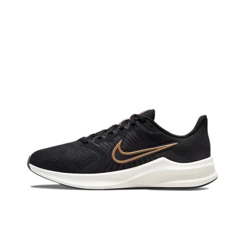 Nike Downshifter 11 Running Shoes Women's Low-Top Black/Gold