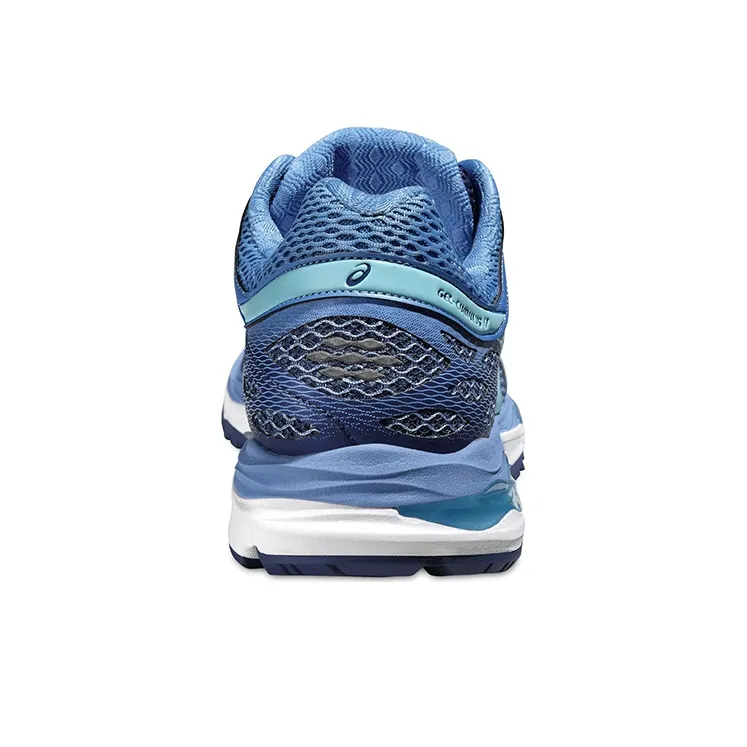 Asics Gel-Cumulus 17 Wear-Resistant Low-Top Running Shoes Women's Blue 2A-Width-3