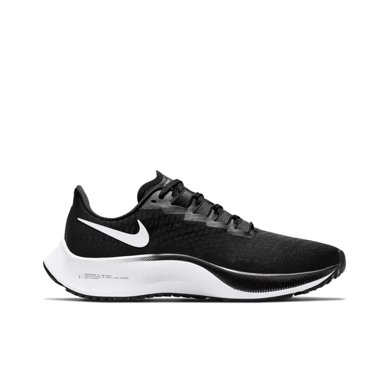 Nike Air Zoom Pegasus 37 Black White Extra Wide-1