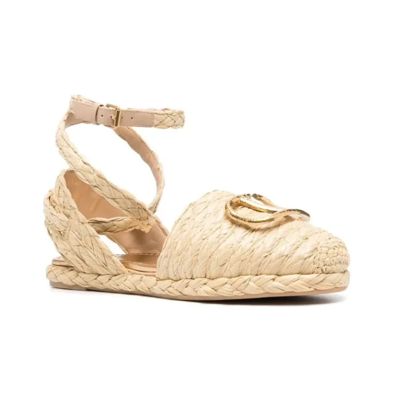 Valentino GARAVANI Beach Sandals Women's Beige-2
