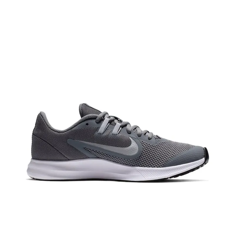 Nike Downshifter 9 Breathable Grey/White Gs-1
