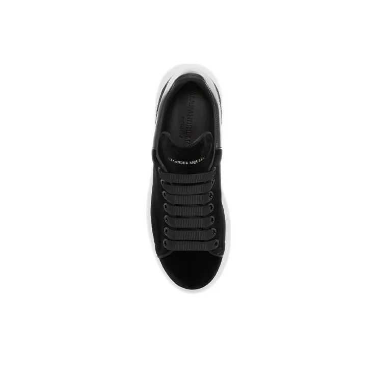 Alexander McQueen Oversized Sneaker 'Black Suede' Women's-4