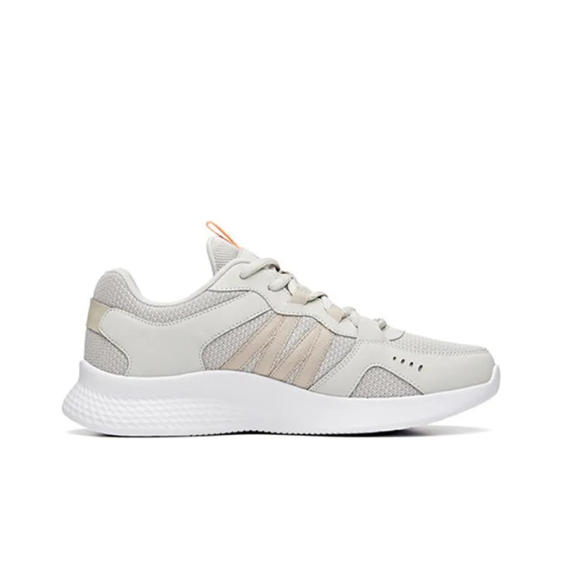 ANTA Running Shoes Men Low Top Shade 1 Gray/Shade 2 Gray-1
