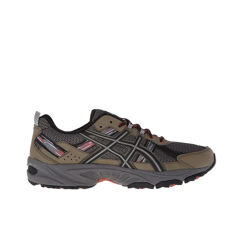 Asics Gel-Venture 5 Wear-Resistant Low-Top Running Shoes Men's Gray Brown-1