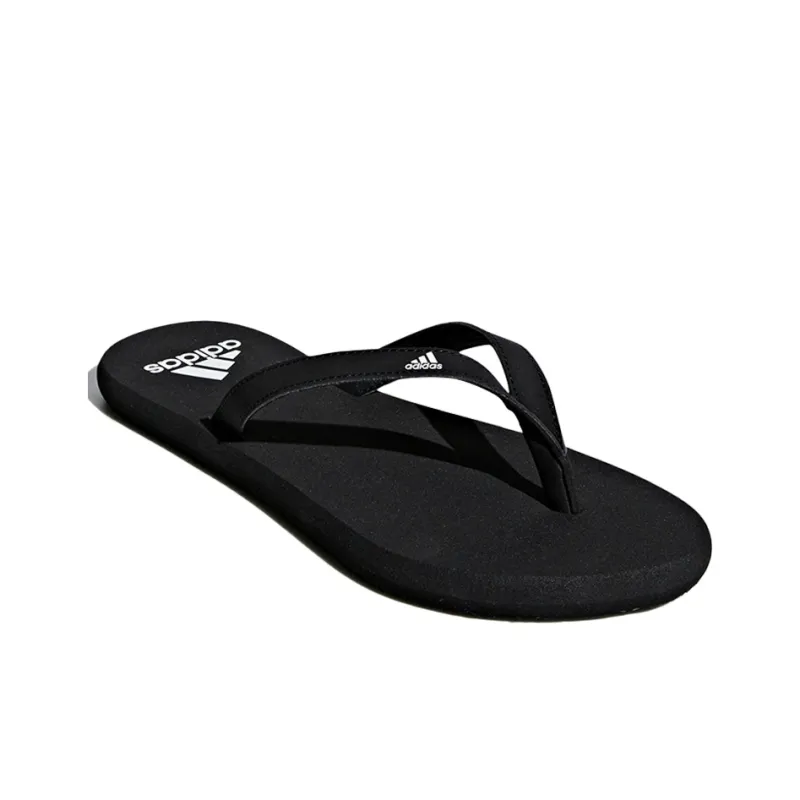 Adidas Eezay Flip Flops Stylish Black Slippers Women's-2