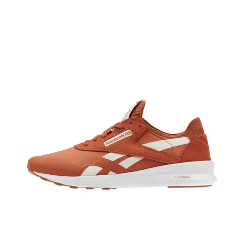 Reebok Classic Nylon Casual Shoes Women's Low-Top Orange Red