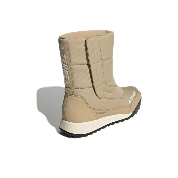 Adidas Terrex Choleah Cold.Rdy Boots Wear-Resistant High-Top Trekking Shoes Unisex Khaki-3