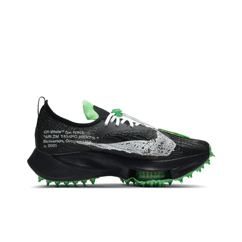 Nike Air Zoom Tempo Next% Flyknit Off White Black Scream Green-1