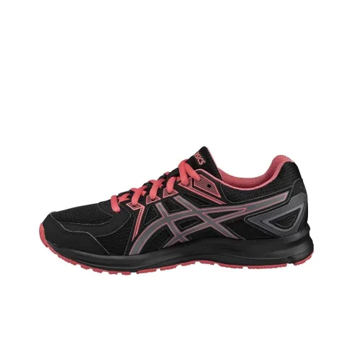 Asics Jog 100 2 Running Shoes Women's Low-Top Black/Red