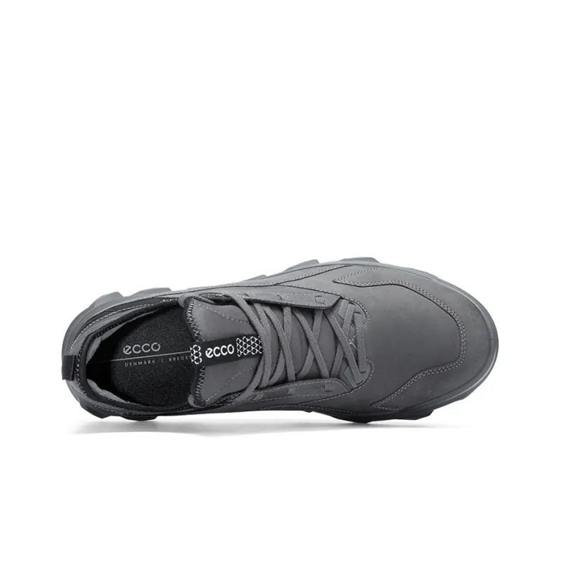Ecco M Cushioning Anti Slip And Wear Resistant Low Top Casual Shoes Men's Gray-2