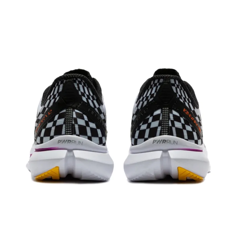 Saucony Cushioning Anti-Slip And Wear-Resistant Lightweight Rebound Low-Top Casual Running Shoes Women's White Purple-3