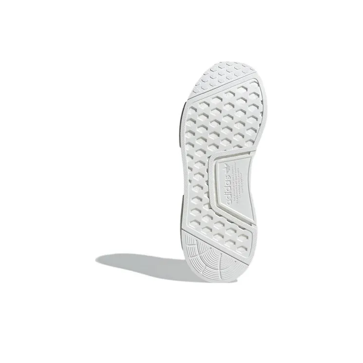 Adidas Nmd R1 Velour White Silver Women's-5