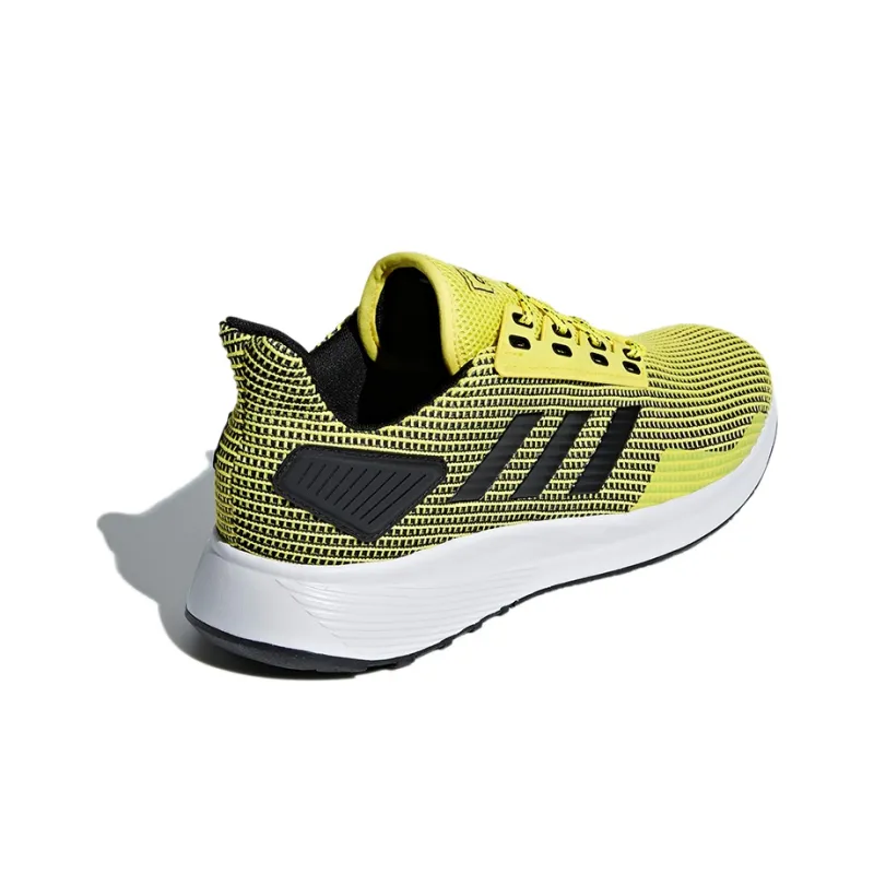 Adidas Duramo 9 Breathable Low-Top Running Shoes Men's Yellow Black-3
