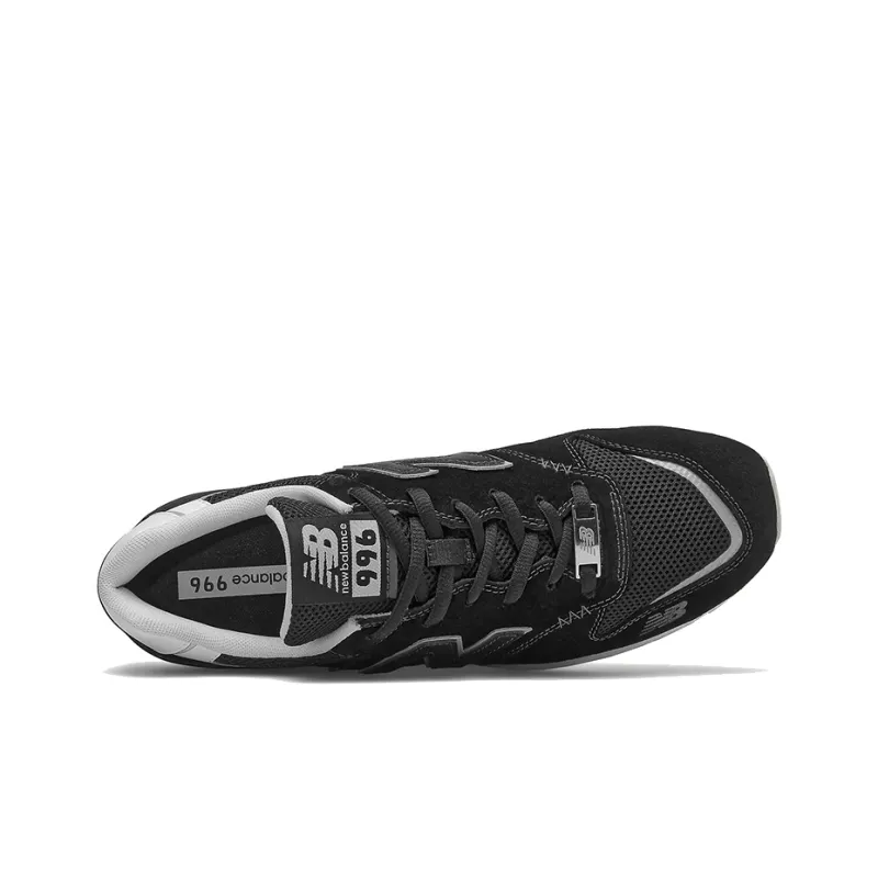 New Balance 996 Black Grey Stitch-2
