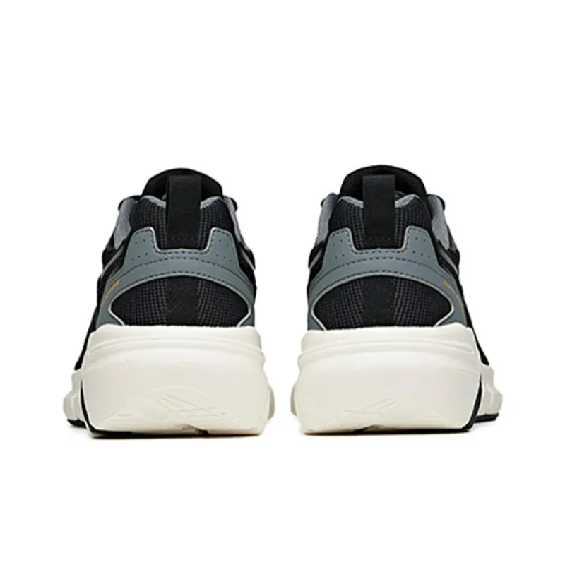 ANTA Running Shoes Men Low Top Black/Cool Gray-4