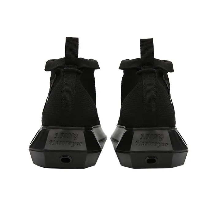 NORVINCY Stylish Skateboarding Shoes Unisex Black-3