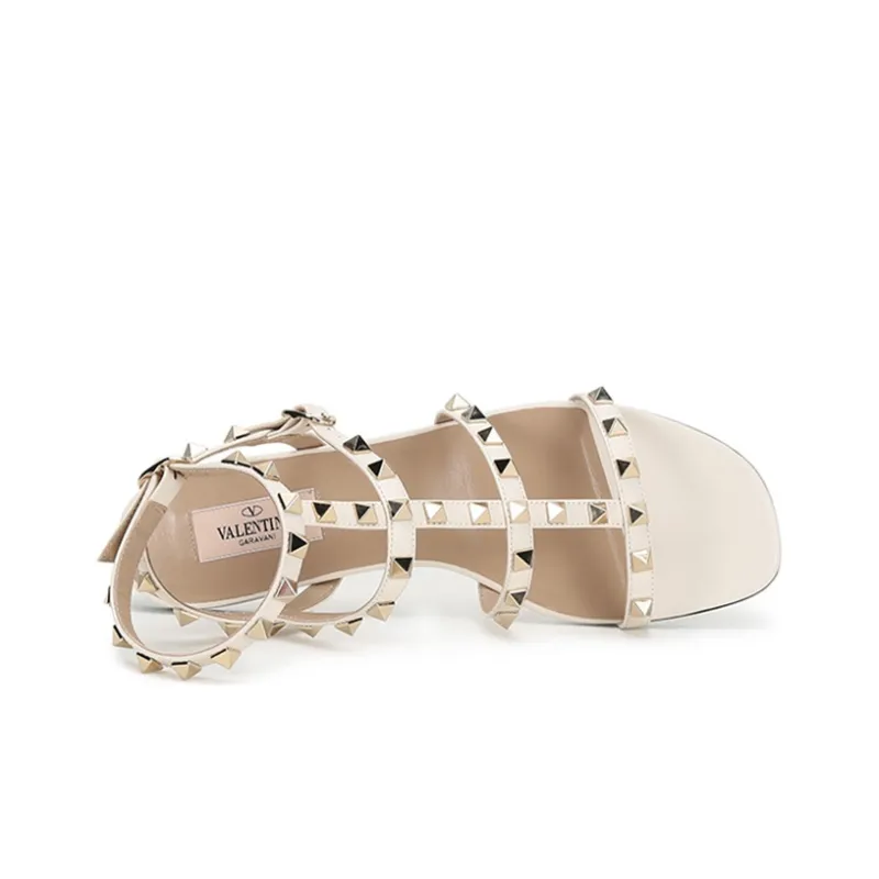 Valentino GARAVANI Roman Sandals Women's White-4
